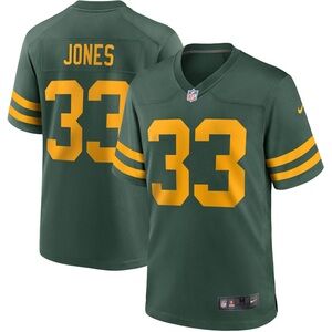 Nike Greenbay Packers Jersey 33 Aaron Jones